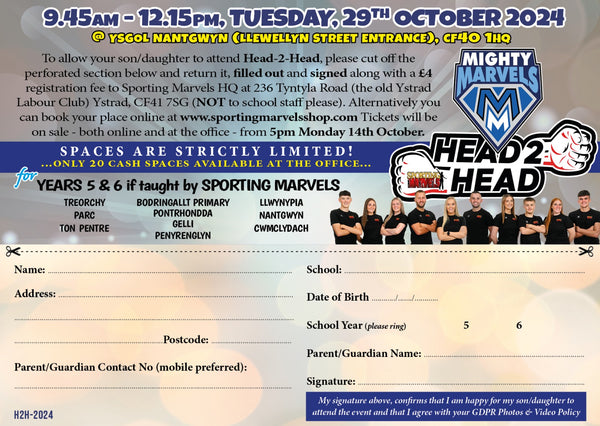 Mighty Marvels Head2Head 2024 - BLUE TICKET!