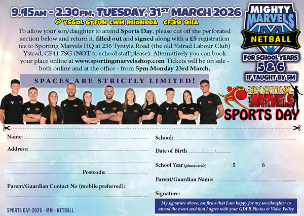 Mighty Marvel Sports Day 2026 - NETBALL